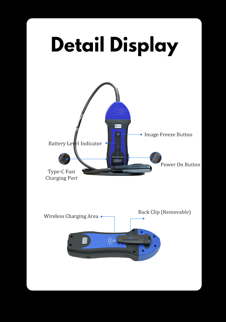 BXL-S200 Wireless Portable Veterinary Doppler Ultrasound(图8)